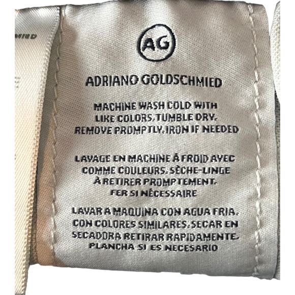 AG Adriano Goldschmied jeans The Farrah Skinny high rise dark blue size 24 - Picture 7 of 7